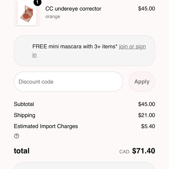 Tarte cc color corrector in Orange - Picture 5 of 5